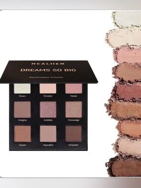 NIB~ Real Her Dreams So Big eye palette w/ 9 beautiful, buttery shades~RV is $28